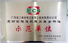 （2016年·國家級）貫徹實施建筑施工安全標準示范單位
