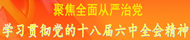 學(xué)習(xí)貫徹黨的十八屆六中全會(huì)精神