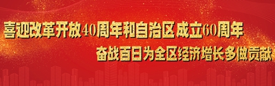 喜迎改革開放40周年和自治區成立60周年      奮戰百日為全區穩增長多做貢獻