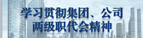 學(xué)習(xí)貫徹集團(tuán)、公司兩級(jí)職代會(huì)精神